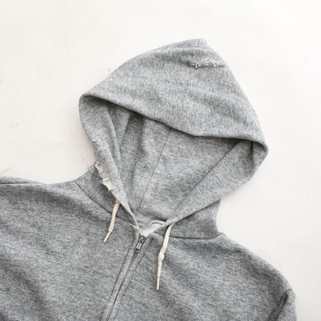 70-80s Discus Thermal Lined Full Zip Sweat Hoodie