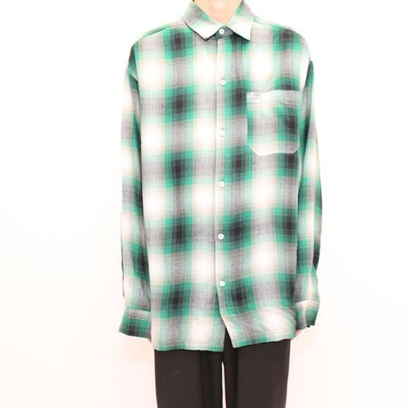 Caltop Acrylic Ombre L/S Shirt MADE IN USA