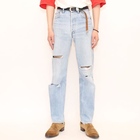 80's Levi's 501 Damage Denim Pants