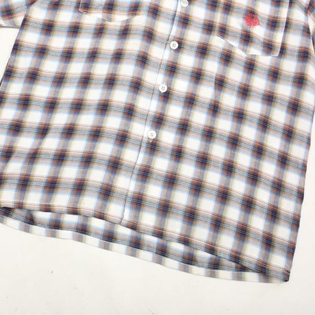 Open Collar Rayon S/S Shirt