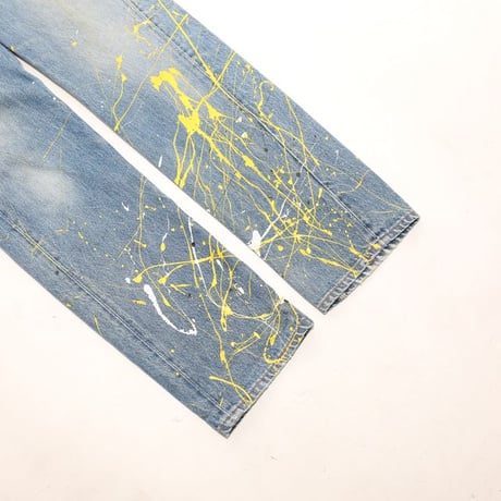 90s Levi's 501 Painted Denim Pants MADE IN USA