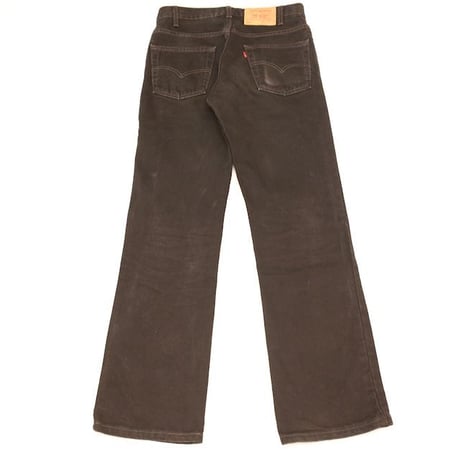 Levi's 517 Black Denim Pants MADE IN USA