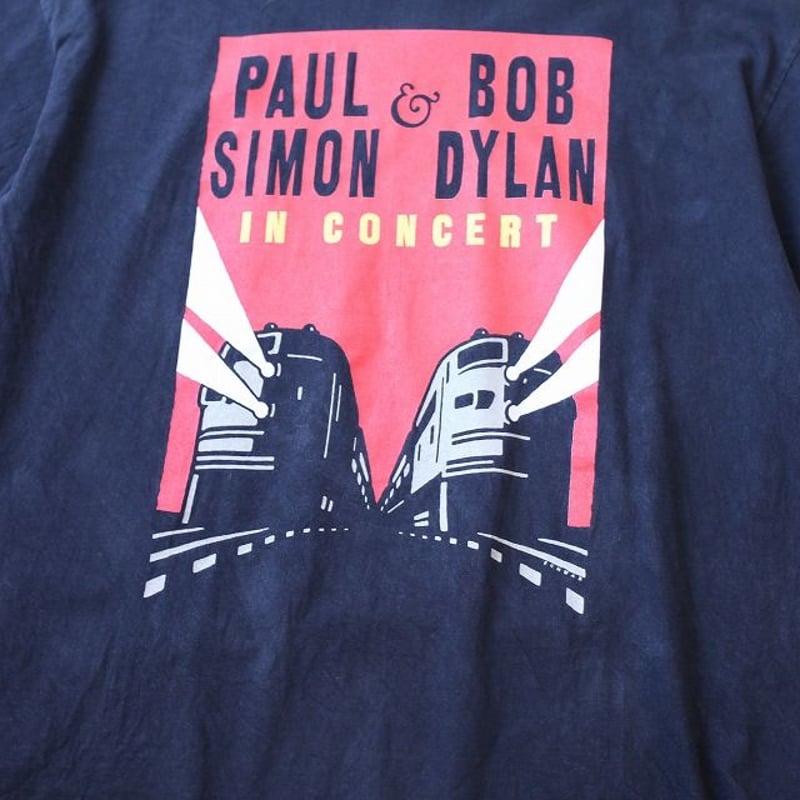 90's Paul Simon × Bob Dylan Tour T-Shirt | Strato