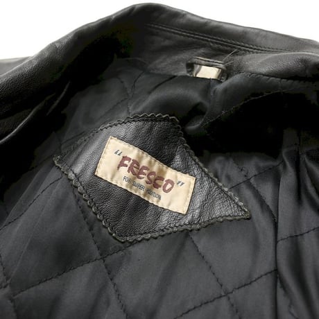 Black Leather Coat