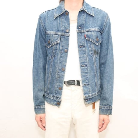 80s Levi's 70506 Denim Jacket "Mickey Mouse" Painted Custom