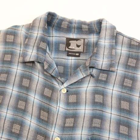Open Collar Rayon S/S Shirt