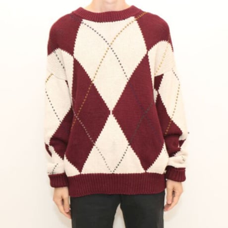 Ramie×Cotton Knit Sweater