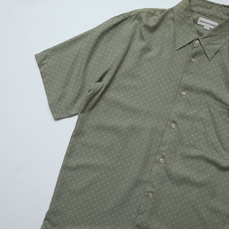 シルク 総柄シャツ Silk S/S Shirt