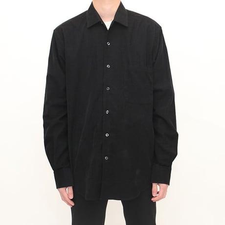 Black Corduroy Shirt