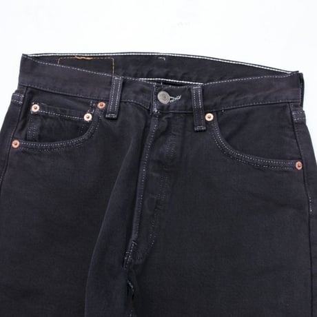 Levi's 501 Black Denim Pants MADE IN USA