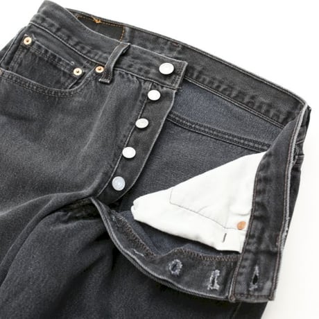Levi's 501 Black Denim Pants MADE IN USA