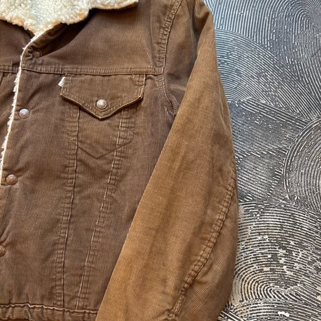 70s Levi's Corduroy Sherpa Trucker Jacket