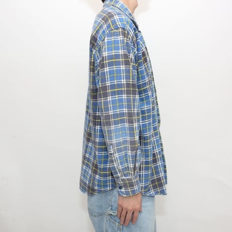 Print Flannel Plaid Shirt