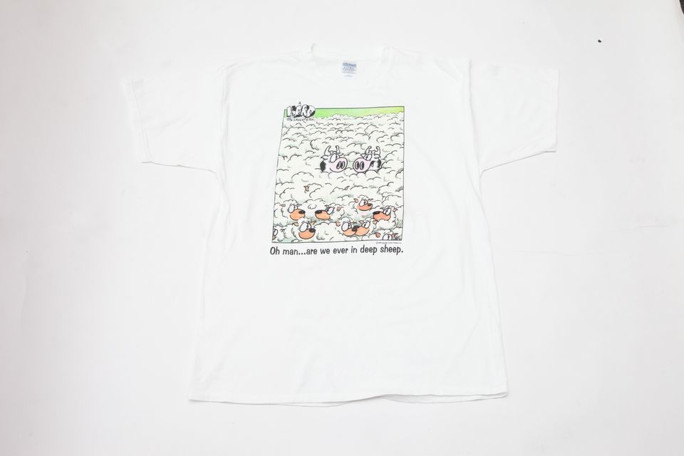 90's A HERD OF LAUGHTER T-Shirt | Strato