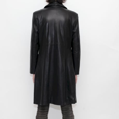 Skinny Leather Coat