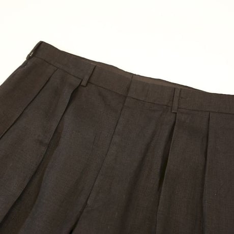 Ralph Lauren Black Linen 2Tac Slacks Pants