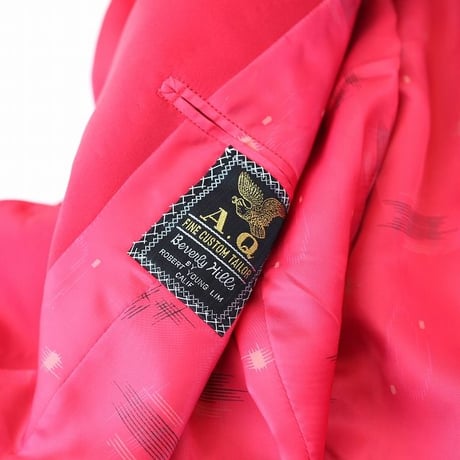 Seargent Uniform Blazer (Red, with black satin collar)