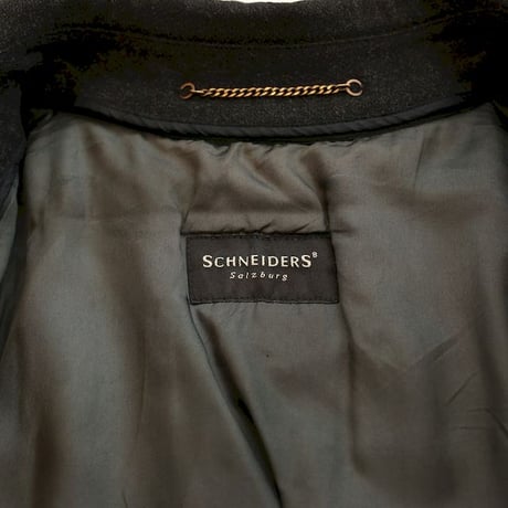 Euro Vintage Virgin Wool & Cashmere Coat