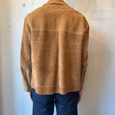 Suede Trucker Jacket Reversible