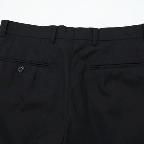 Stripe Slim Straight Slacks