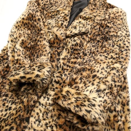 Leopard Fake Fur Coat
