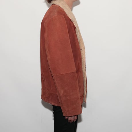 Schott Suede Boa Jacket