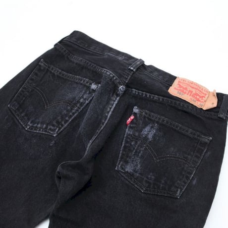 Levi's 501 Black Denim Pants