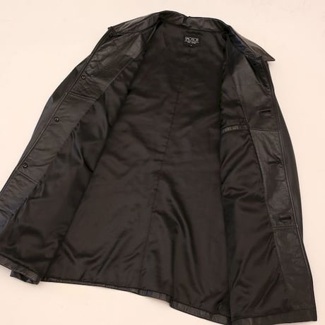 Black Leather Coat