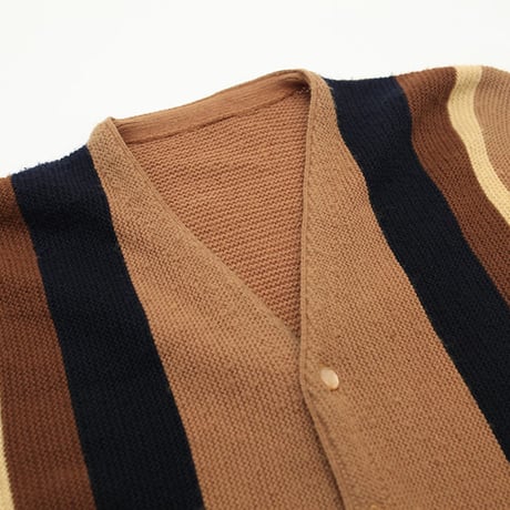Vintage Stripe Knit Cardigan