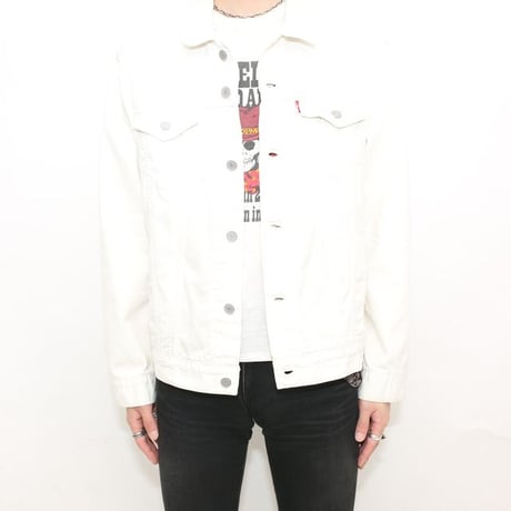 Levi's White Denim Jacket