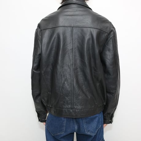 Wilsons Black Leather Jacket