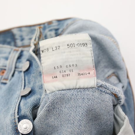 Levi's 501 Denim Pants MADE IN USA