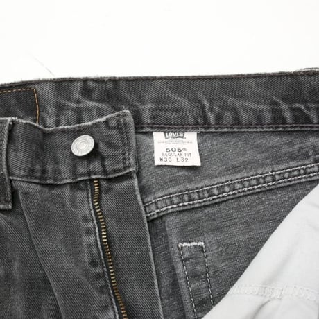 Levi's 505 Black Denim Pants