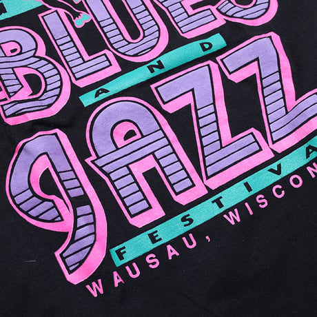 ジャズ＆ブルースTシャツ Jazz&Blues Music T-Shirt