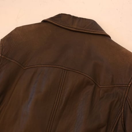 Eddie Bauer Brown Lambskin Jacket