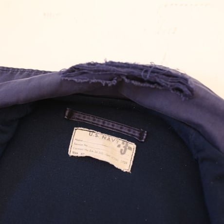 60's U.S.NAVY Military Utility Jacket
