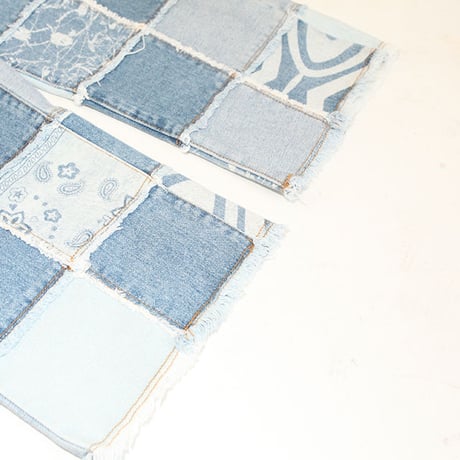 Patchwork Denim Pants