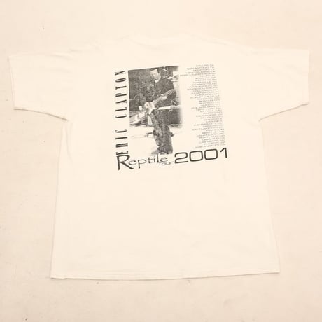 Eric Clapton Reptile Tour 2001 T-Shirt