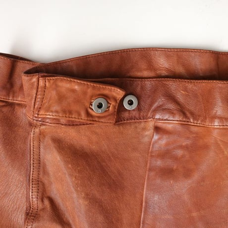 Vintage Trucker Type Leather Jacket