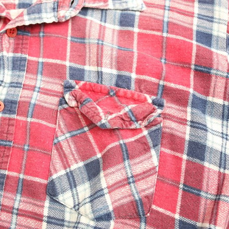 Print Flannel Plaid Shirt