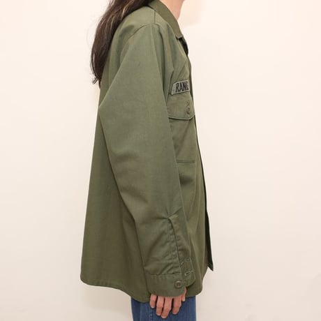 80s US.ARMY OG507 Utility Shirt