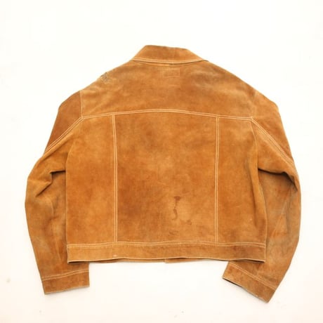 70s Levi's 3rd Type Suede Jacket "Big-E"