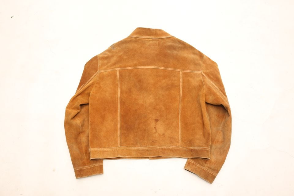 70s Levi's 3rd Type Suede Jacket 