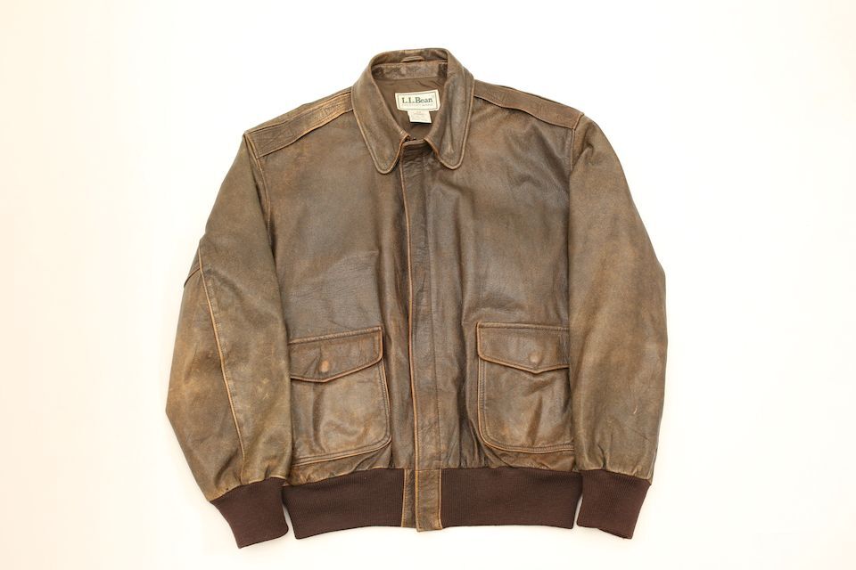 80's L.L.Bean A-2 Type Leather Jacket | Strato