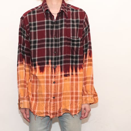 Hard Bleach Flannel L/S Shirt