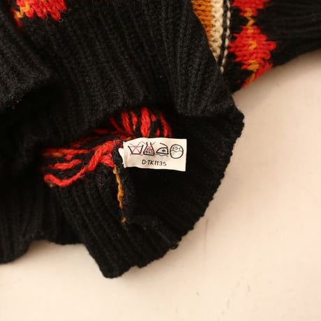 Gaeltarra Patterned Wool Knit Sweater