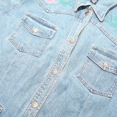Denim Embroidery Jacket