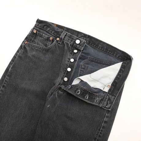 90s Levi's 501 Black Denim Pants MADE IN USA