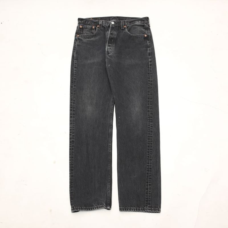 90s Levi's 501 Black Denim Pants MADE IN USA |