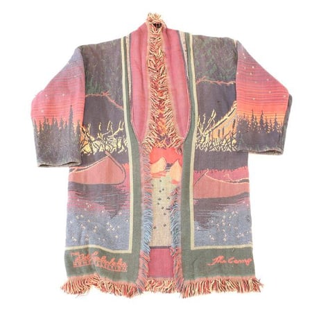 Fringe Design Gobelin Coat